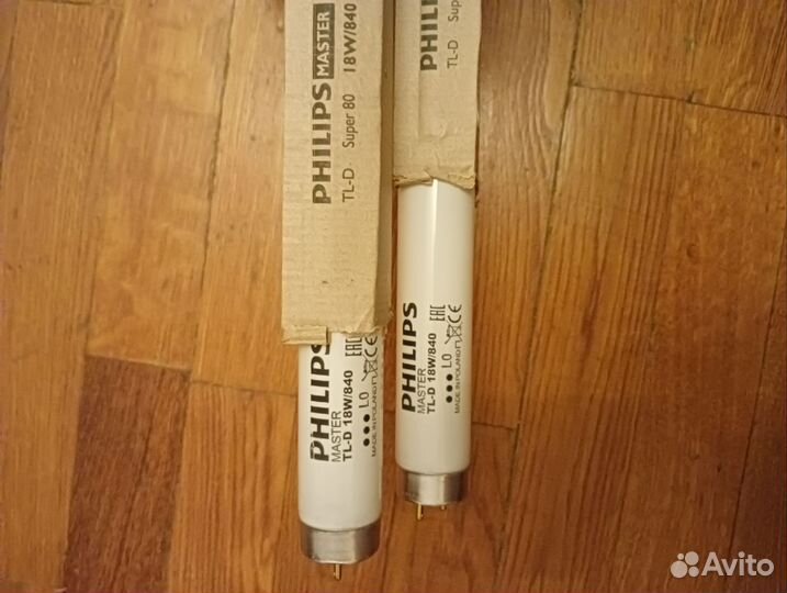 Люминесцентные лампы Philips TLD 840,18w, 10 шт