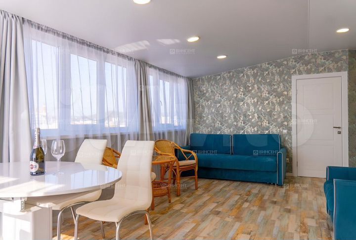 1-к. квартира, 45 м², 3/6 эт.