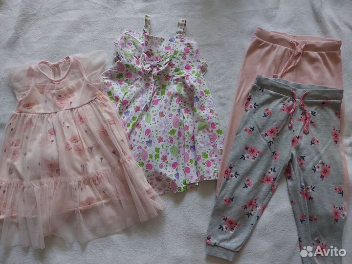 Вещи для девочки пакетом (р.80-98)