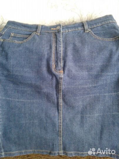 Джинсовая юбка