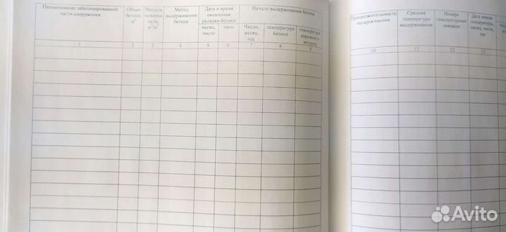 Общий журнал работ