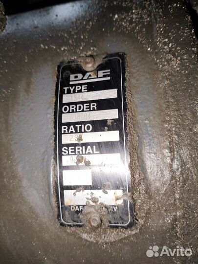 Редуктор заднего моста AAS1344 2.38 2019г