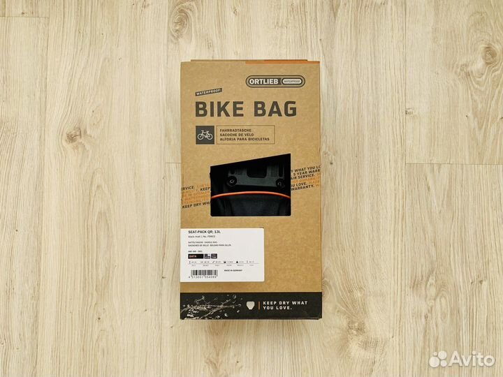 Ortlieb непромокаемые подседельные сумки, Германия