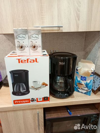 Кофеварка капельная новая