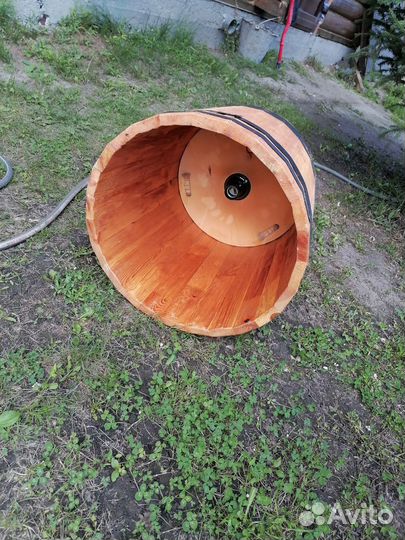 Люстра потолочная дерево бочка