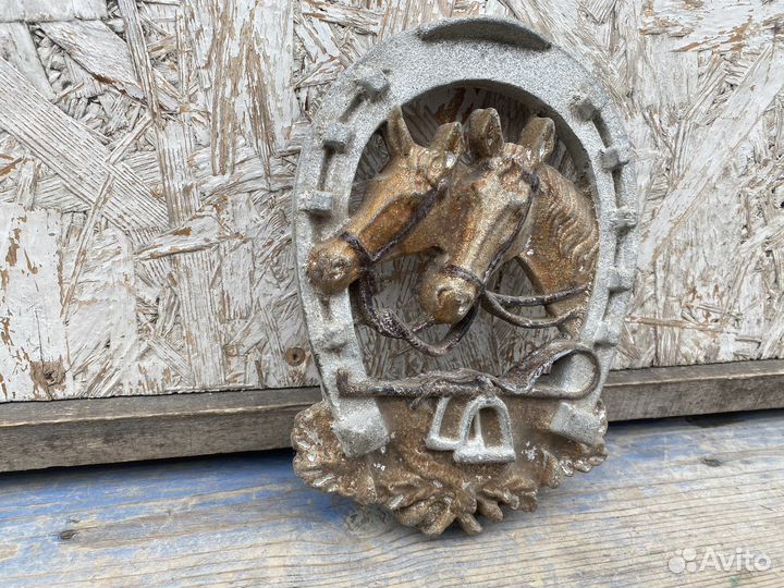 Подкова лошади силумин СССР 2