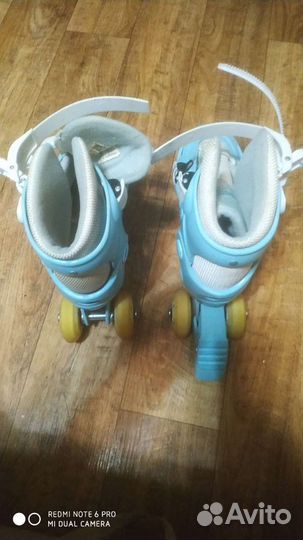 Роликовые коньки детские раздвижные