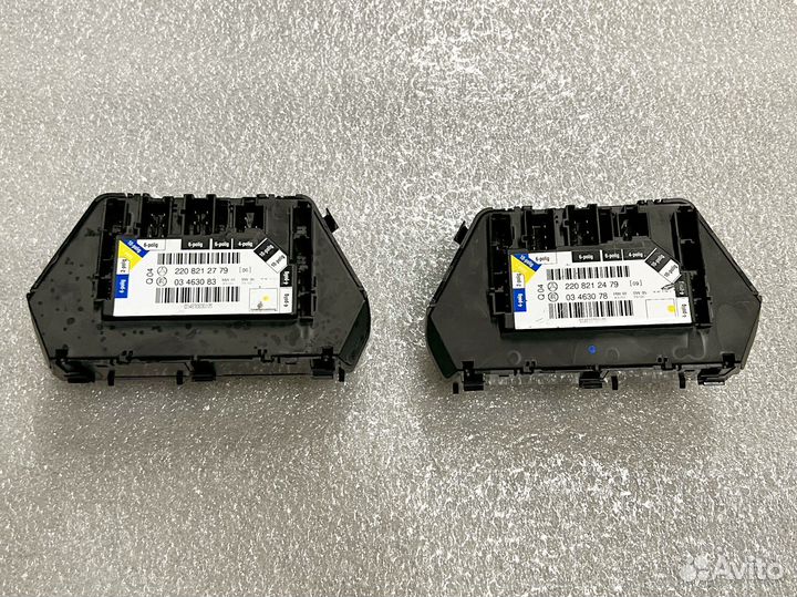 Пульты задних сидений mercedes w220