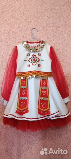 Чувашское платье на девочку