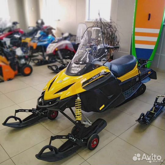 Снегоход Русская механика Tiksy 250 люкс витрина