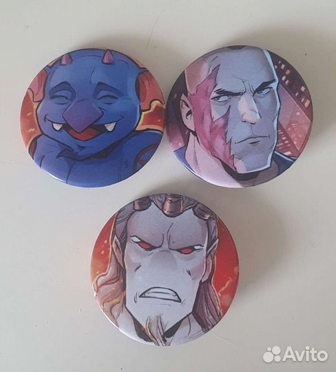 Bubble Значки Бесобой