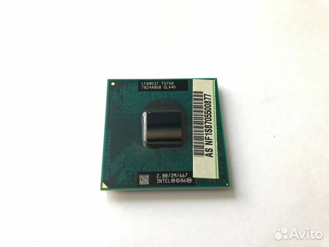 Процессор Intel Core 2 Duo T5750