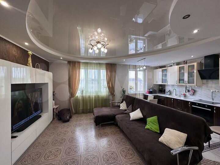 3-к. квартира, 74 м², 5/5 эт.