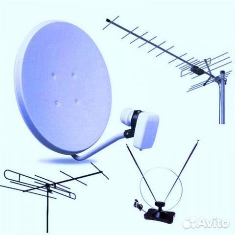 Установка спутникового и цифрового тв