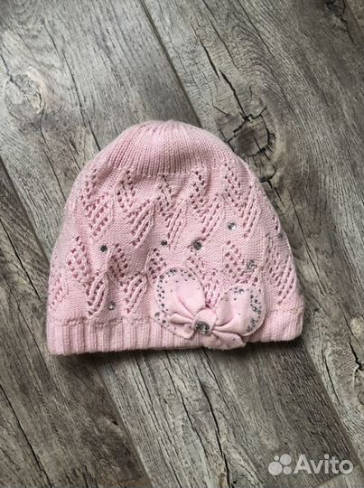 Шапка для девочки розовая YSG