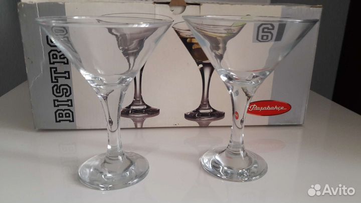 Набор Фужеры для мартини и шампанского