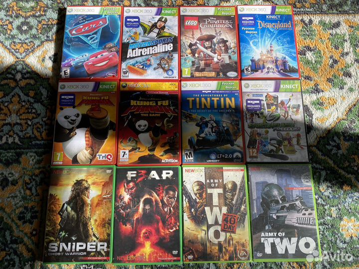 Диски xbox 360 Original авито доставка