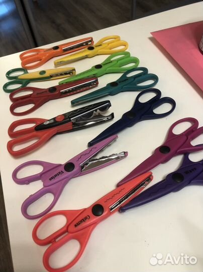 Ножницы фигурные 12 шт
