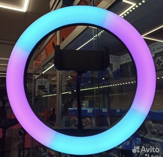 Кольцевая лампа rgb