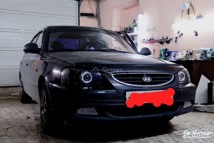 Фары Акцент Би ксенон