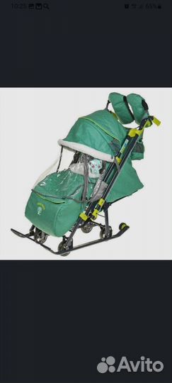 Санки-коляска ника 7-3