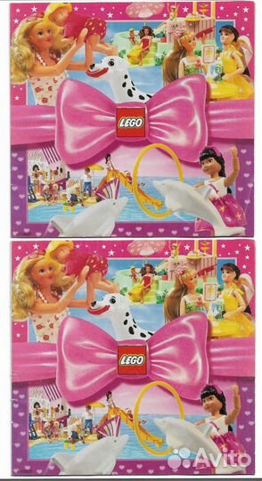 Lego каталоги, наклейки