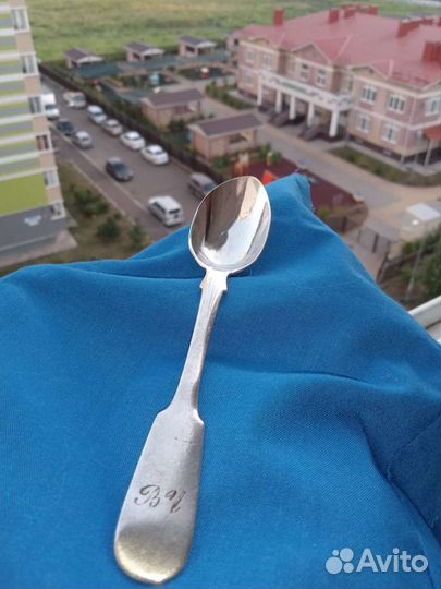 Серебряная ложечка.Царское серебро 84пр(875) Не до
