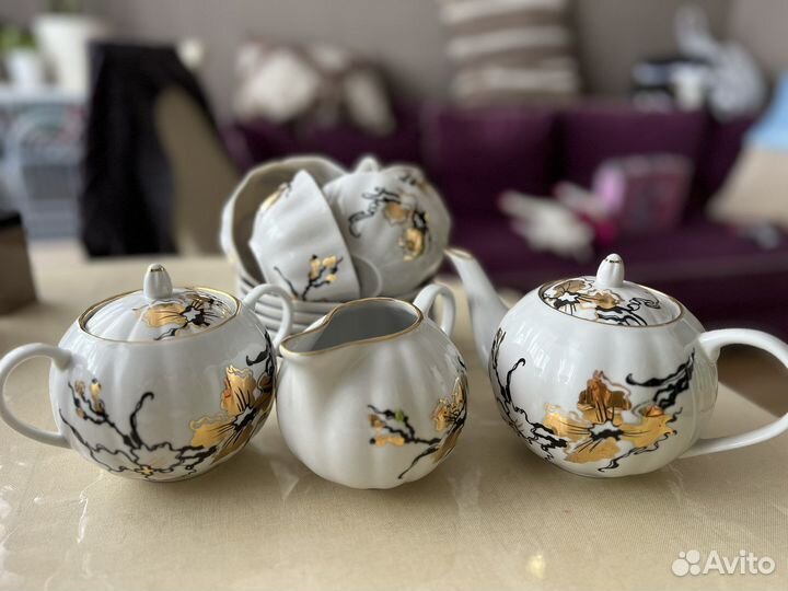 Чайный сервиз дулево новый