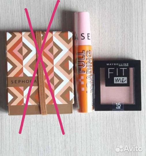 Sephora тушь. Loreal румяна