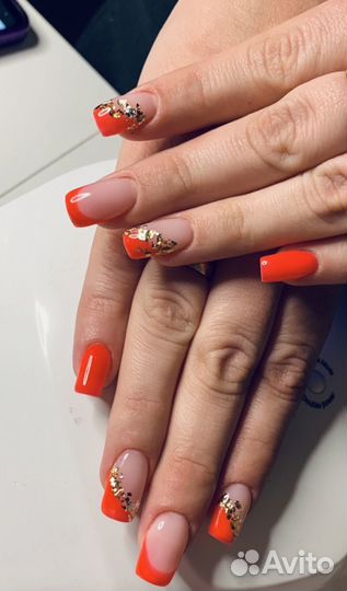 Маникюр, наращивание, укрепление