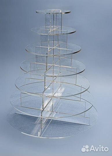 Подставка многоярусная для тортов и десертов
