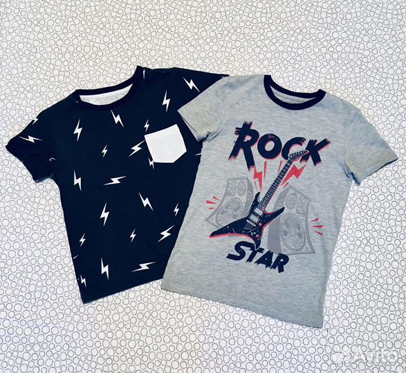 Рубашка, джинсы, футболки, джемпер на 6-7 лет