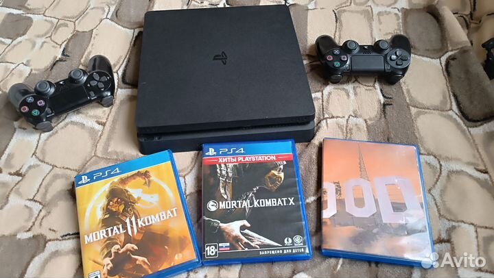 Игровая приставка ps4 pro 1tb