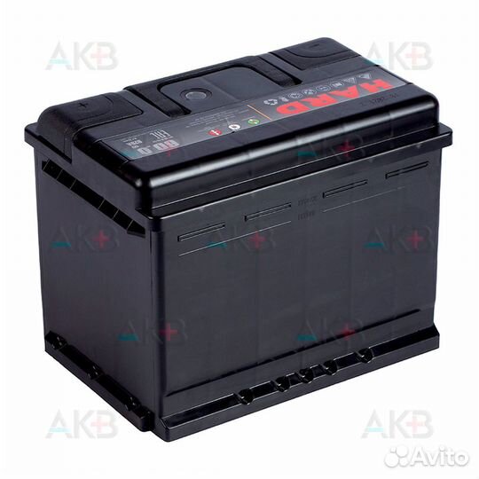 Аккумулятор автомобильный hard 60 Ач 620A о.п. (24