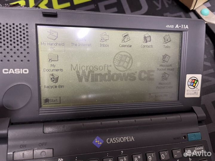 Раритет кпк Casio Cassiopeia A-11A 1996 года