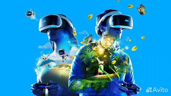 PS VR шлем, мувы, эйм, зарядка