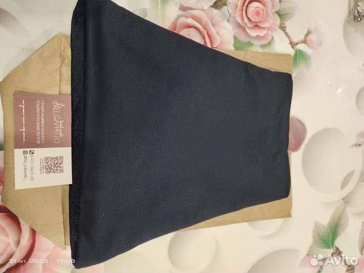 Комплект шапка и снуд женский