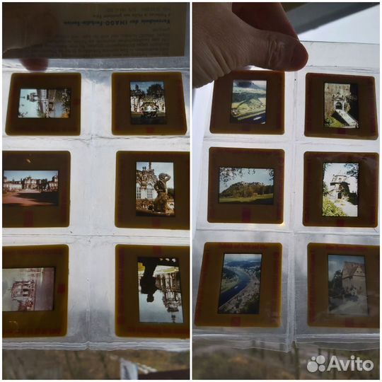 Диапозитивы слайды цветные ГДР, Чехословакия 82 шт