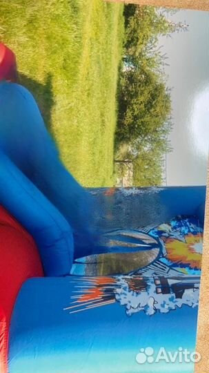Батут надувной