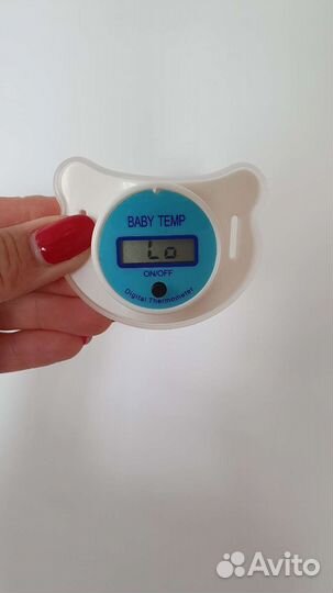 Детская соска- термометр