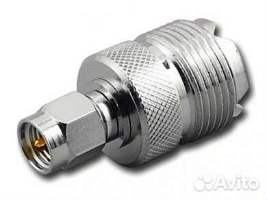 Переходник гнездо SMA - гнездо BNC