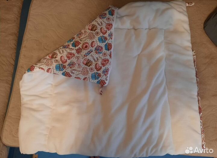 Конверт/одеяло на выписку для девочки