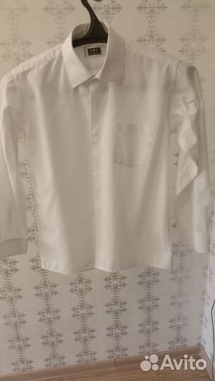 4 рубашки новые рост 140