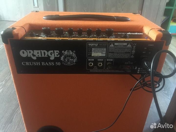 Басовый комбоусилитель Orange Crush Bass 50