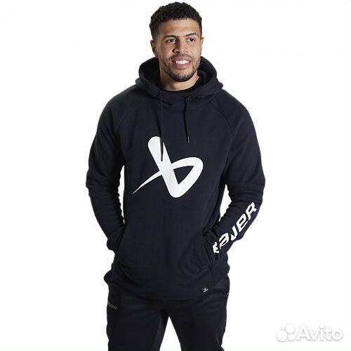 Толстовка bauer core B hoodie SR