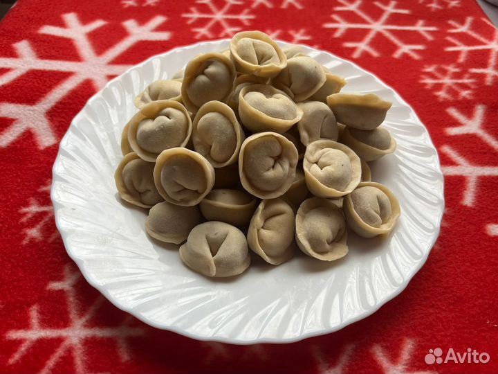 Пельмени ручной лепки