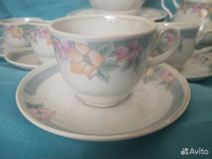 Сервиз кофейный новый 21 предмет