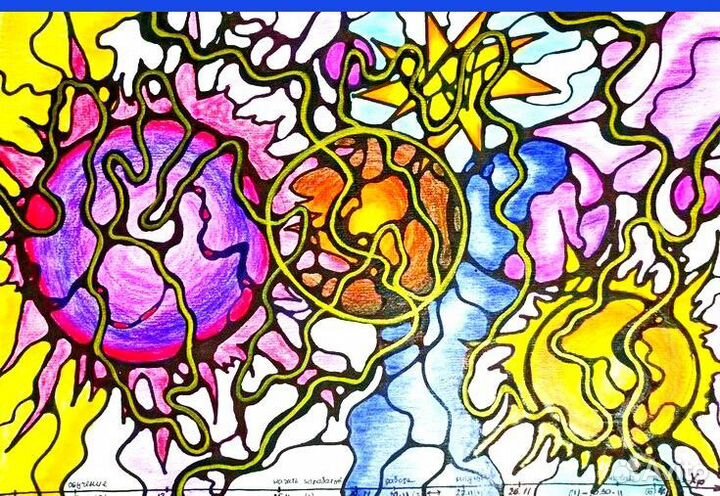 Арт рисунки Нейрографика