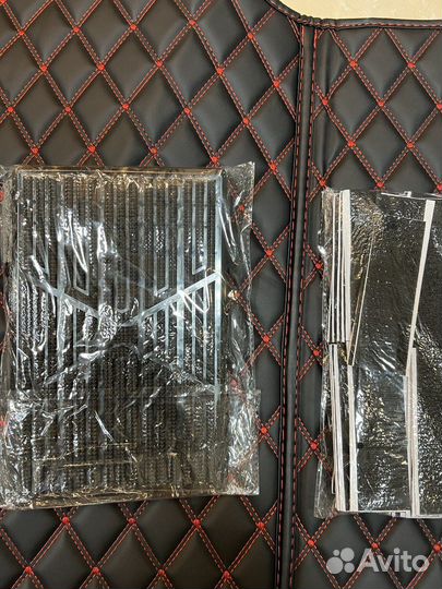 3d коврики из экокожи Mercedes Actros мр4 ровн пол