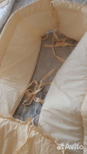 Белье Бортики в кроватку новые